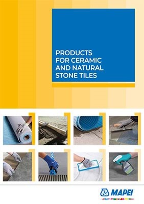Products for ceramic and natural stone tiles